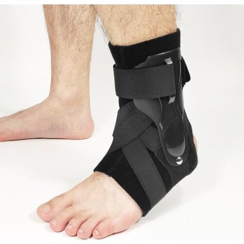Ankle Support Brace Foot Guard Sprains Injury Wrap Elastic Splint Strap Sports Strap Pressure Wrench Bracket