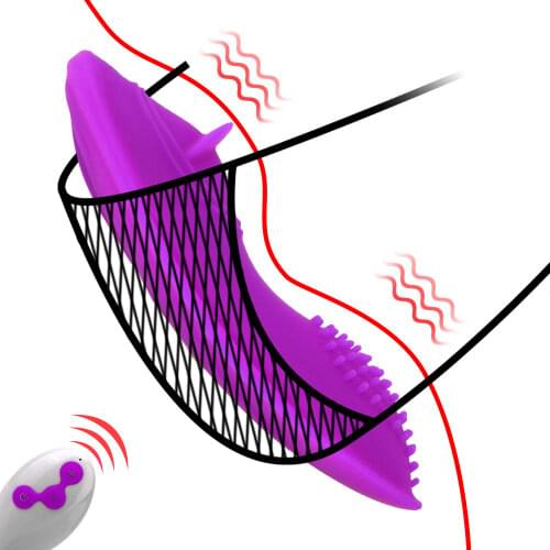 Silicone Panties Dildo Vibrator Invisible Wireless Remote Wear Clitoral Stimulator Sex Toys for Women Vibrating Egg