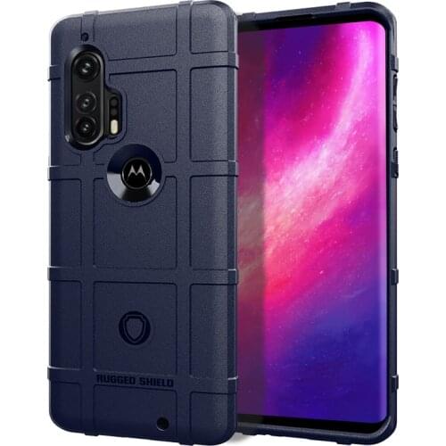 Full Coverage Shockproof Soft Silicone Case Armor Matte Cover Anti Knock Shell for Moto Edge+ Heavy Duty Army Style