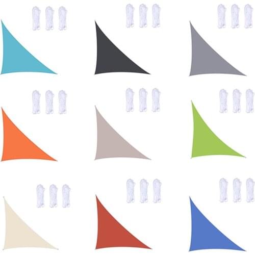 Hot Sale Courtyard Garden Waterproof Sunshade Sail, Right-angled Triangle Sunshade, UV Protection Swimming Pool Canopy