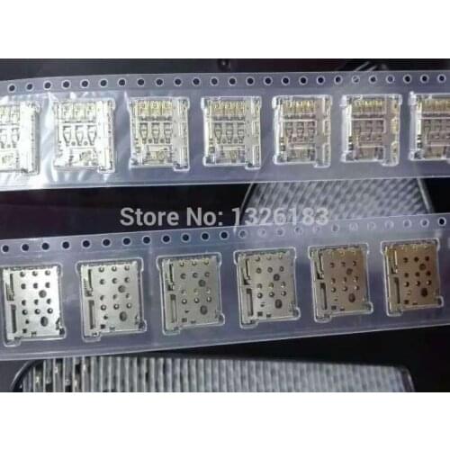 100pcs/lot, Original new for SONY Cosmos C4 E5333 Dual SIM card reader connector socket slot module,HK post free ship