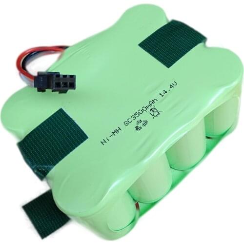 Battery Pack Ni-MH 3500mAh Vacuum Cleaner Cleaner Robot for KV8 XR210 XR510 XR210A XR210B XR210C XR510A XR510B XR510C XR510D