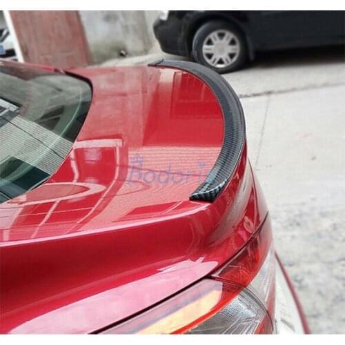 Accessories For Mercedes Benz A B E CLA C Class W176 W213 C212 W177 1.5M Universal Carbon Fiber Roof Spoiler DIY Refit Spoiler