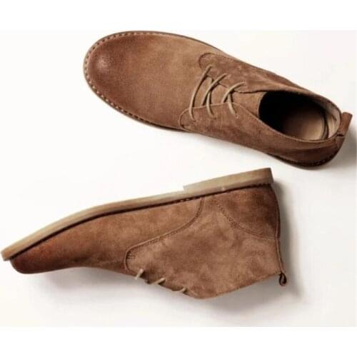 ALIJUTOU Mens Oxfords