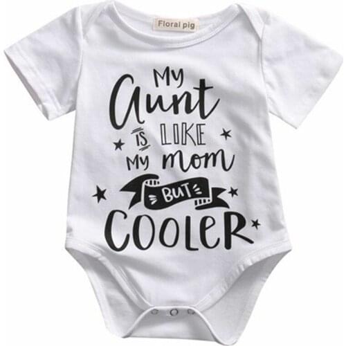 Newborn Baby Bodysuit Toddler Infant Boy Girl Jumpsuit Clothes Outfits Bodysuit Baby Cotton O-neck Summer Fashion Clothes