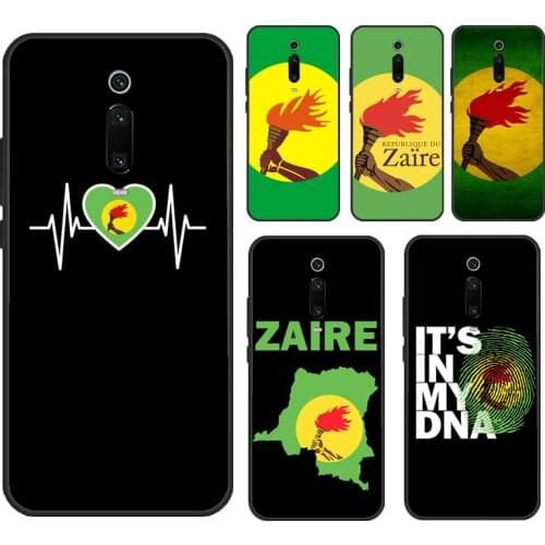 Zaire Flag For POCO F3 F1 F2 M3 X3 Pro Phone Case For Xiaomi Mi 11 Ultra Mi Note 10 Lite 9T 10T Pro