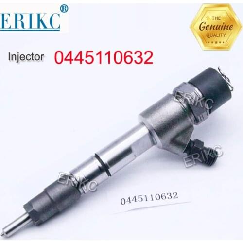 ERIKC Fuel Injector 0445110632 Diesel Pump Inyector 0 445 110 632 Common Rail Fuel Injection 0445 110 632