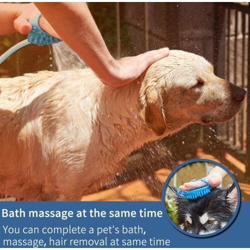 Pet Bathing Tool Comfortable Massager Shower Tool Cleaning Washing Bath Sprayers Multi-functional Tap Faucet Spray Drains Strain