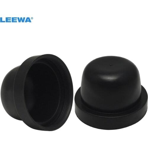 LEEWA 20PCS Waterproof Car HID LED Headlight Dustproof Cover Rubber 50mm-70mm Sealing Headlamp Cap Cover #CA5585