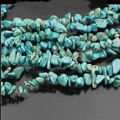 Fashion Blue Color Loose DIY Turquoise Beads Good Accessories Beads Fit For Jewelry Making About 86cm y15744