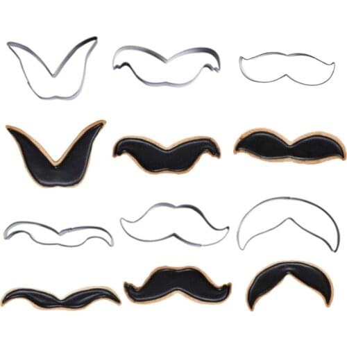 Cookie Cutters Set Stainless Steel Cookie Cutters Mold Sets Dress Shaped Cartoon Skirt Baking Moulds Cake for Baking DIY