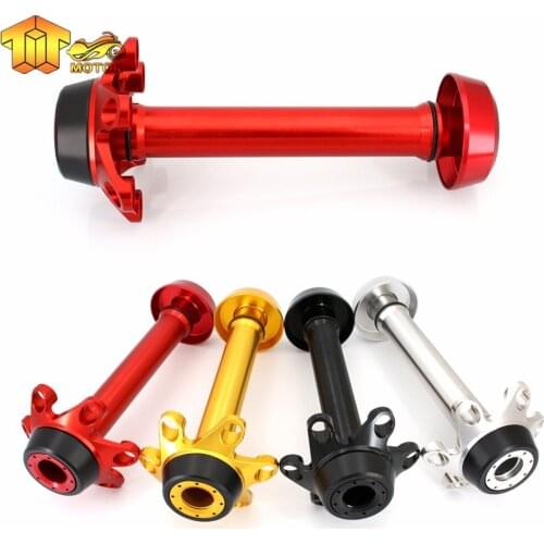 For DUCATI Multistrada 1200 Panigale V2 Monster 1200 S MTS1200 Motorcycle Rear Axle Fork Crash Frame Sliders Wheel Protector