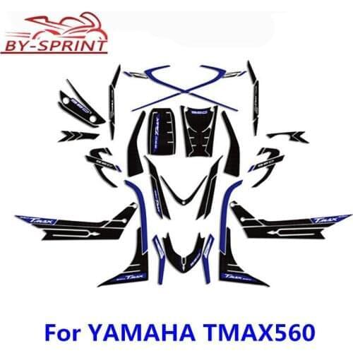NEW Motorcycle 3D Gel fuel tank Pad Fairing Stickers Whole Car Decals Sticker Fairing Kit For YAMAHA T-MAX 560 tmax560 2020