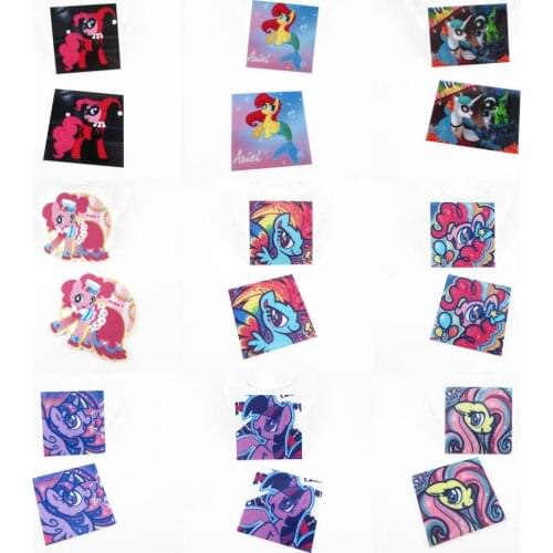 New Princess My Little House flatback Custom Cartoon Pattern Planar Resins Acrylic DIY Decoration Crafts Accessories,1Yc17688