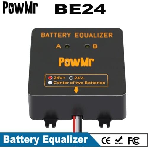 Battery Equalizer For Two Pieces 12V Gel Flood AGM Lead Acid Batteries Battery Balancer
