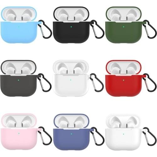 Silicone Case Wireless Bluetooth Earphone Case Color Silicone Earphone Cover For -AirPods Pro4 mini Case