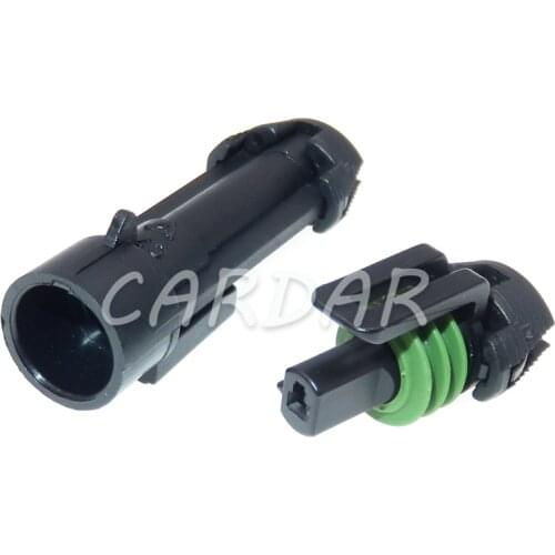 1 Set 1 Pin 1.5 Series Auto Accessories Car Cable Wiring Waterproof Connector Male Female Socket 15345499 15336376