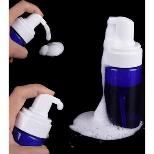 1PC 3 Colors 100ml PET Foam Pump Bottle Foaming Spray Bottle Foam Pump Soap Dispenser Bottle High-grade Refillable Bottles