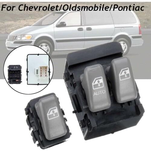 10409721 & 10387304 Gray 2PCS Suit GL8 Front Right Glass Lift Switch Car Accessories