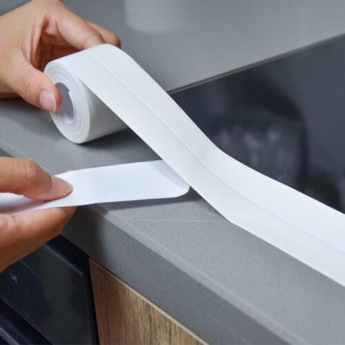 2.2 Wide waterproof And Mildew Proof Stickers Beautiful Seam Stickers Sink Waterproof And Mildew Tape Toilet Corner Stickers