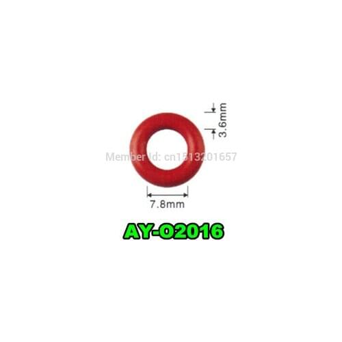 200pieces ID7.8mm*3.6mmCS fuel injector . oring seals for nozzle 0280158034(AY-O2016)