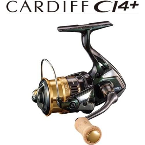 2018 Original SHIMANO CARDIFF CI4 1000S 1000SHG C3000MHG Fishing Spining Reels Rigid Suppord Drag Trout Wheel