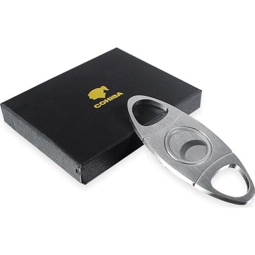 LUXFO COHIBA Stainless Steel Metal Classic Cigar Cutter