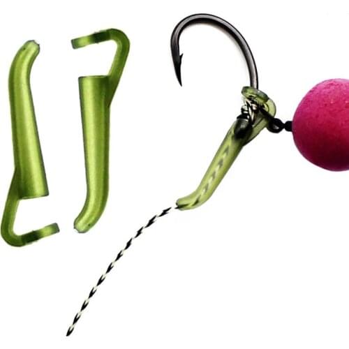 20 PCS Carp Fishing Accessories Kit Micro Ring Swivel Connector D Rig Line Aligner Assortment Carp Fishing Rig Making End Tackle