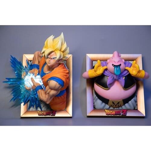 Presale Picture Frame Series: Wukong With Light Size:22CM Fat Buou Size:20CM Resin Statue GK Model