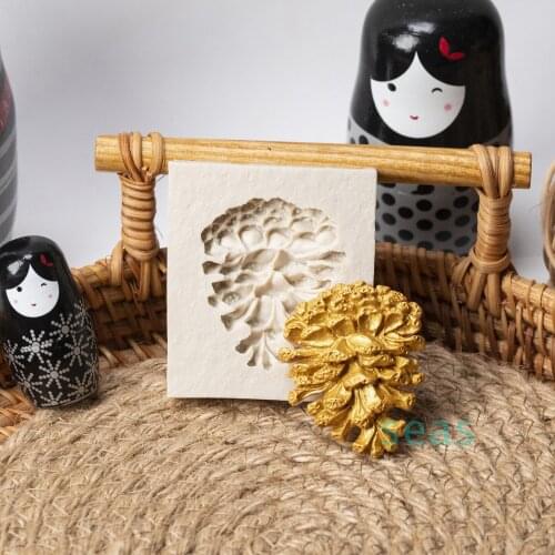 Third Prize Pine Cones Shape Sugarcraft Silicone Mold Fondant Mold Cake Decorating Tools Chocolate Pinecone