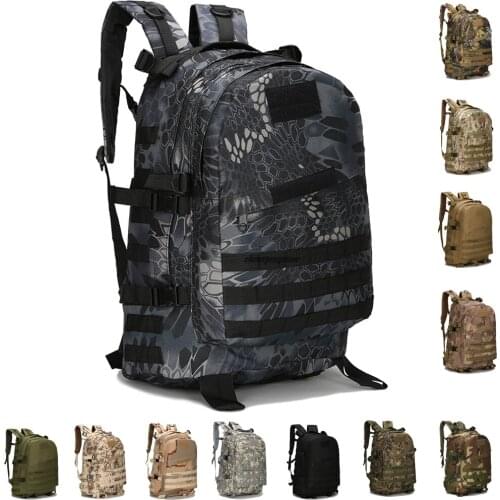 Outdoor Military Rucksacks Nylon Waterproof Tactical Backpack Sports Camping Hiking Trekking Fishing Hunting Bags