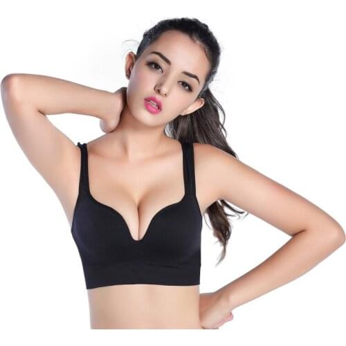 Women Sexy S Tank Tops Bra Girls Racerback Seamless Wireless Underwear Bras S-XL New