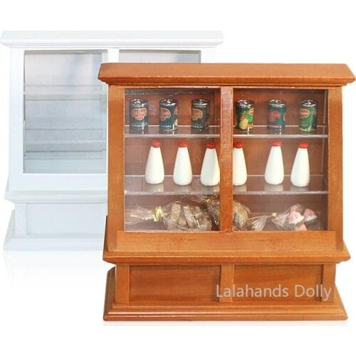 1:12 OB11 Dollhouse Home Creative Mini Cake Cabinet Display Miniature Model Dollhouse Furniture Decoration Accessories