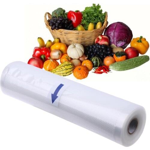 1 Roll Saran Wrap Of Vacuum Sealer General Food Saver Bag Food Storage Bags Packaging Film Keep Fresh Good Sealing