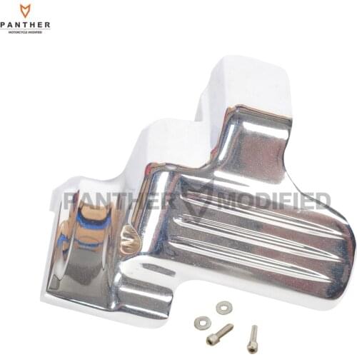 1 Pcs Chrome Motorcycle Starter Cover case for Harley FLHTC Electra Glide Classic 2007-2012 2013 2014 2015