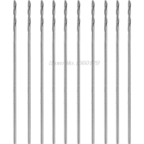 10Pcs/Set Multifunction Tiny Micro HSS 0.5mm Straight Shank Twist Drilling Bit Wholesale&DropShip
