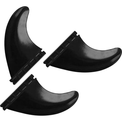 3Pcs Surfboard Fin Kits Soft Top Surfboard Fins Foam Surf Boards Accessories for Surfing Enthusiasts