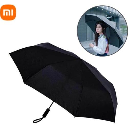 Youpin WD1 Automatic Sunny Rainy Umbrella Bumbershoot three folding Windproof Waterproof UV Parasol Adult Summer Winter Sunshade