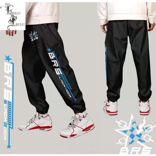 BLACK ROCK SHOOTER 3D Printing Japanese Anime Joggers Pants Men Streetwear Punk Hip Hop Boy Elastic Trousers