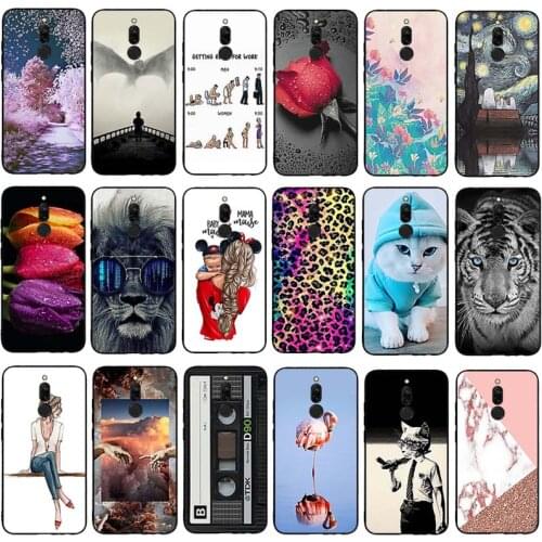 Case For Xiaomi Redmi 8 Cover Soft TPU Silicone Capa For Redmi 8 Redmi8 Case Family Patterned Case For Xiaomi Redmi 8 Shell Bag