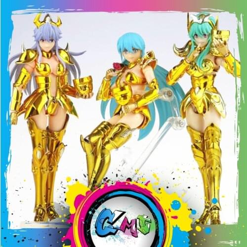CMT In Stock Great Toys EX Aries Dolores Pisces Venus SHF Metal Armor Action Figure