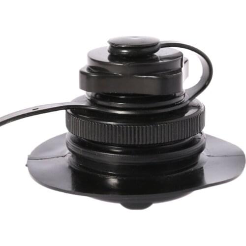 Air Valve Caps Screw For Inflatable Boat Fishing Boats Raft Airbed Outdoor Black