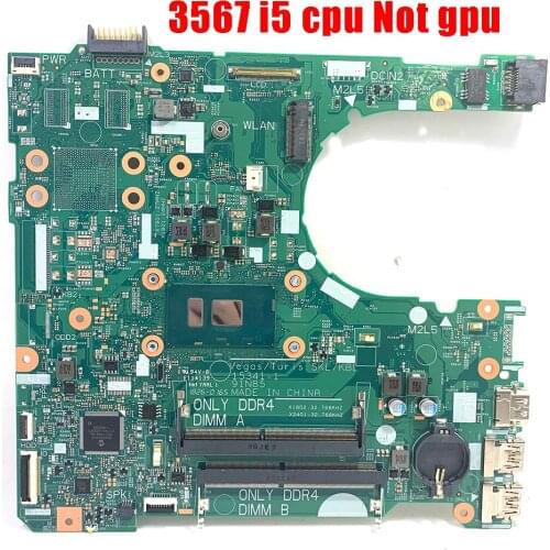 100% Work Laptop motherboard For DELL Inspiron 3467 3567 mainboard i5-7200 0D71DF CN-0D71DF D71DF 15341-1 perfect work 100