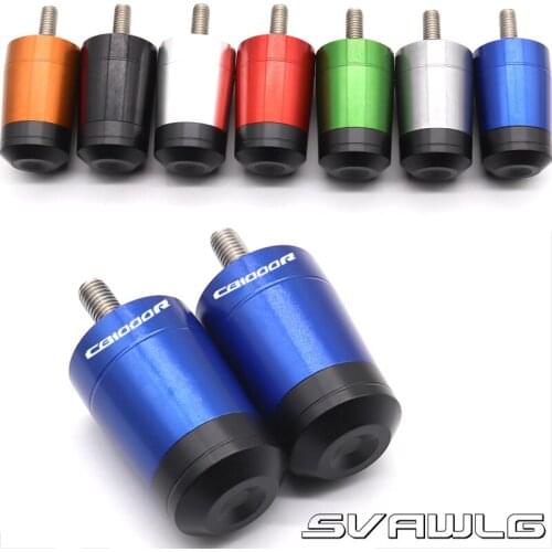 Motorcycle Accessories 7/8'' 22MM Handlebar Grips Handle Bar Cap End Plugs For Honda CB1000R CB 1000R CB1000 R 2008-2018