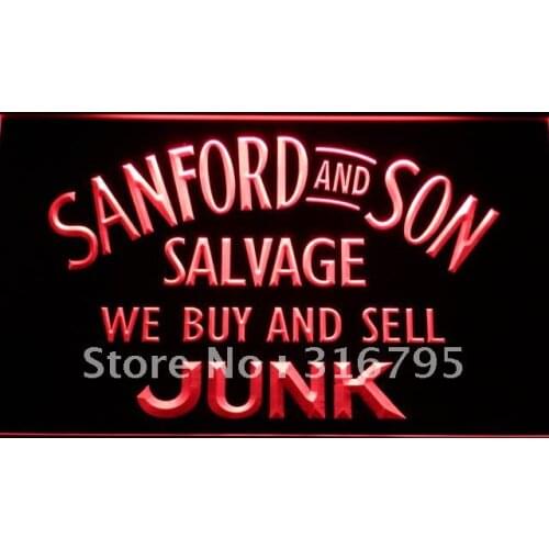 G207 Sanford and Son buy sell Junk LED Neon Light Signs with On/Off Switch 20+ Colors 5 Sizes to choose