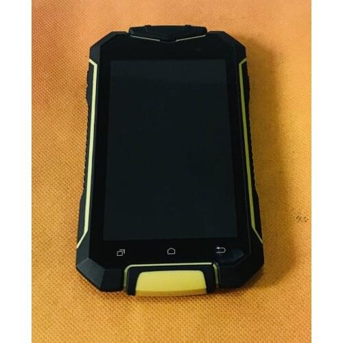 Used Original LCD Display +Digitizer Touch Screen+ Frame for Geotel A1 MTK6580 Quad Core Free shipping