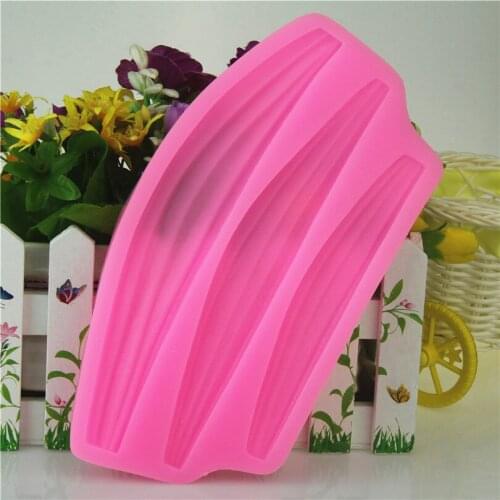 Ribbon Sharp Resin Silicone Mold Kitchen Baking Tool DIY Pastry Dessert Fondant Moulds Cake Chocolate Lace Decoration Tools