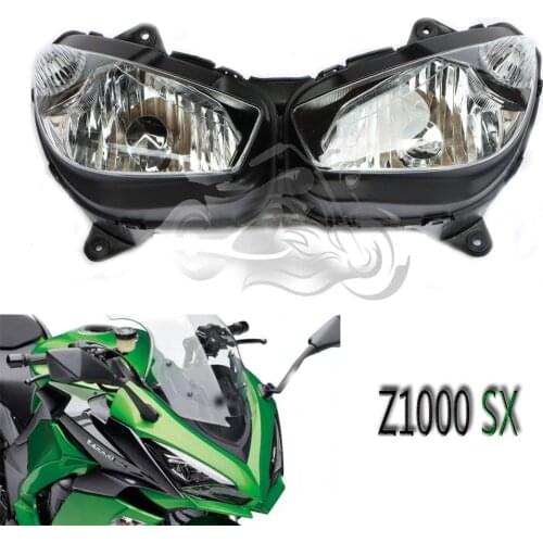 Motorcycle Fit For Z1000SX 2010 - 2019 Front Headlight Headlamps Z 1000 SX Z1000 SX Z 1000SX 11 12 13 14 15 16 17 18 Heas light