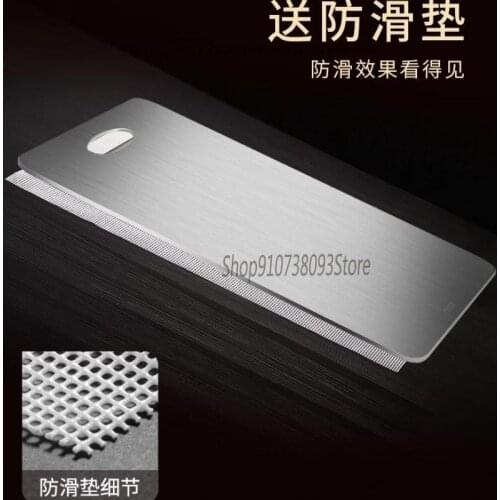 304 Stainless Steel Chopping Board, Kitchen, Double Side Plastic Chopping Board, Anti Bacteria And Anti Mildew And Cutti