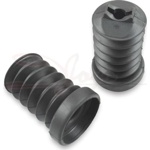 Motorcycle Rubber Fork Cover Gaiter Gator Boot For Harley Touring Road King Ultra Electra Street/Road Glide Rear Shock Absorber